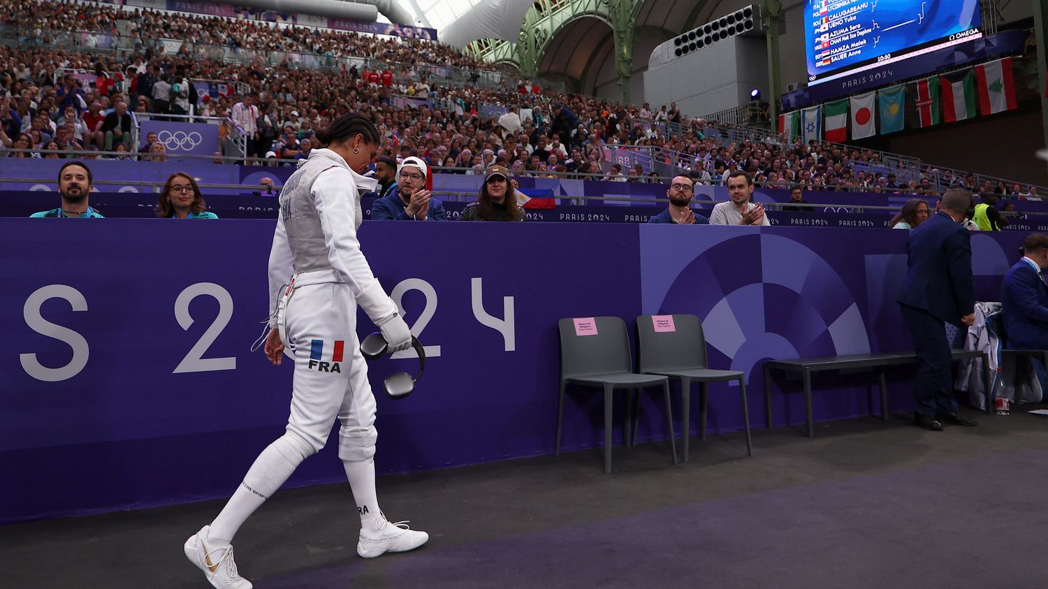 Escrime aux JO de Paris 2024 : Ysaora Thibus, une élimination d'entrée, symbole d'un début d’année difficile