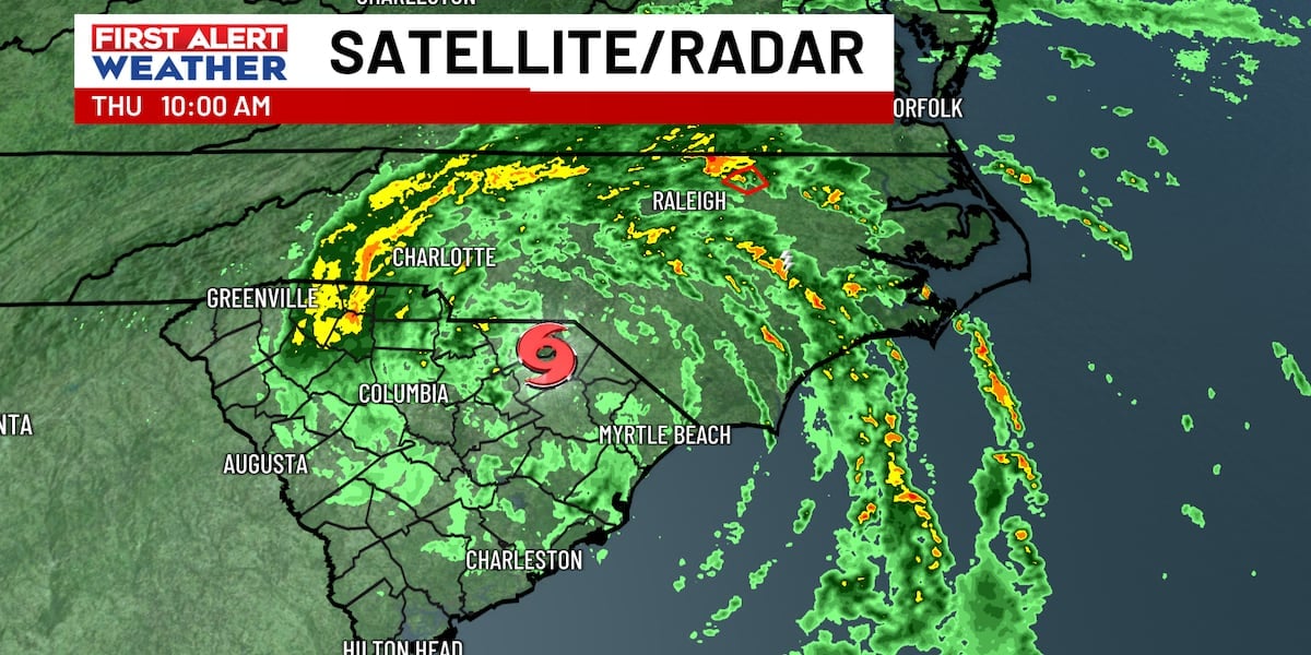 Tropical Outlook: Tropical Storm Debby is weakening as it heads for North Carolina