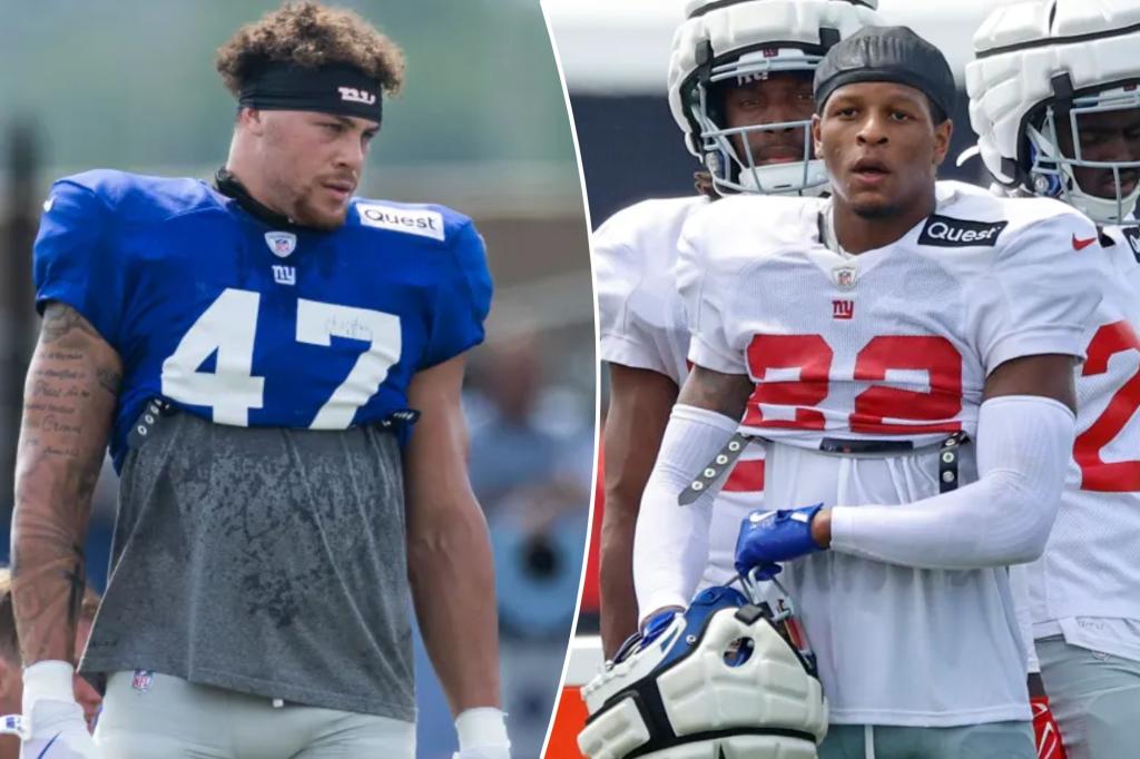 Position battles to watch for in Giants' preseason opener vs. Lions