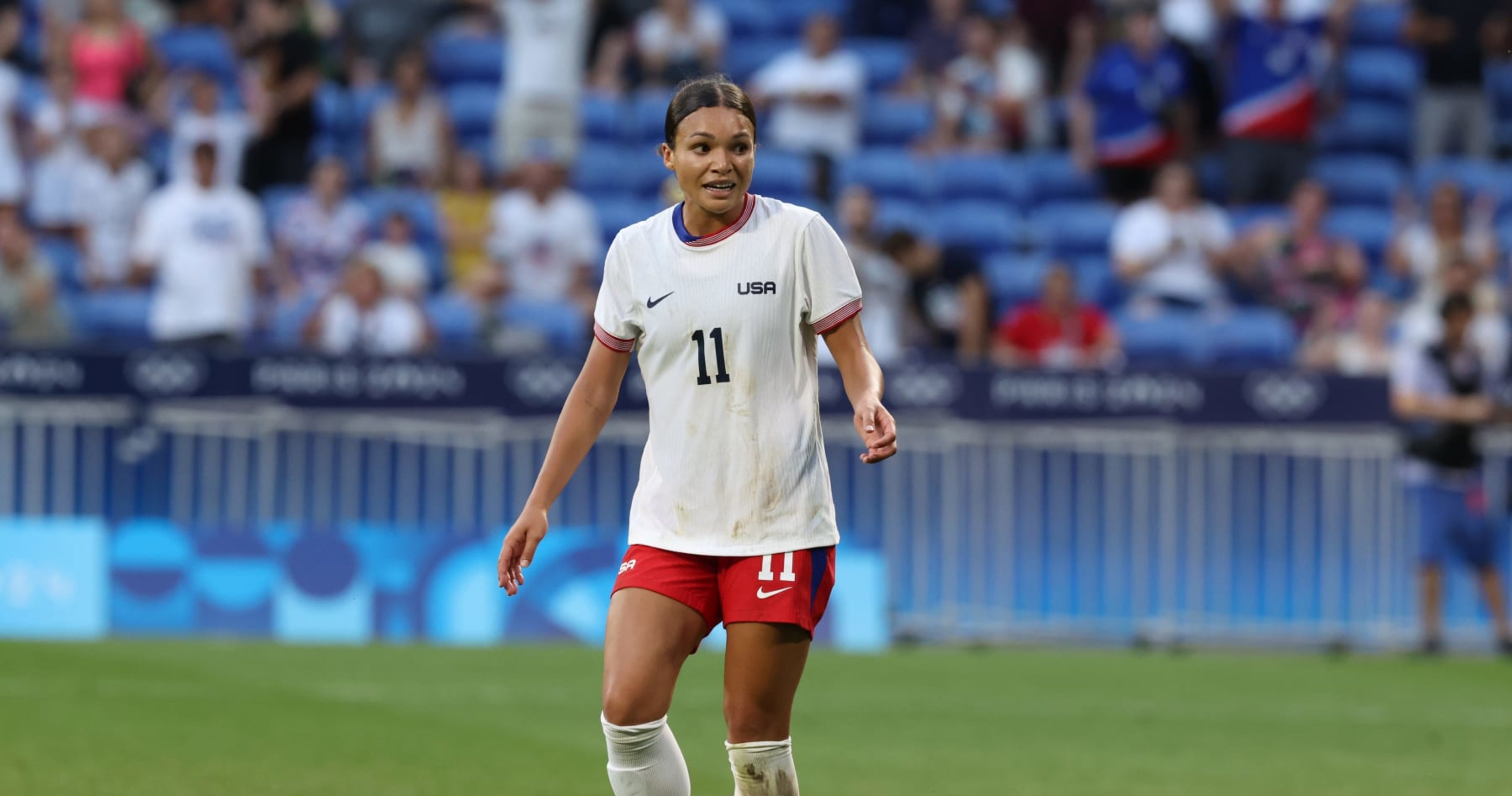 Sophia Smith: USWNT 'Want to Uphold' Gold Medal Standard in Final at Paris Olympics