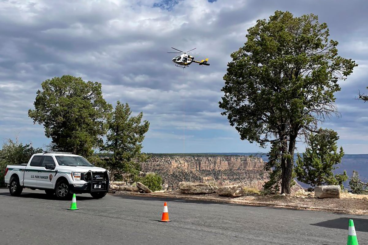 Officials recover New Mexico woman's body from the Grand Canyon, the 3rd death there since July 31