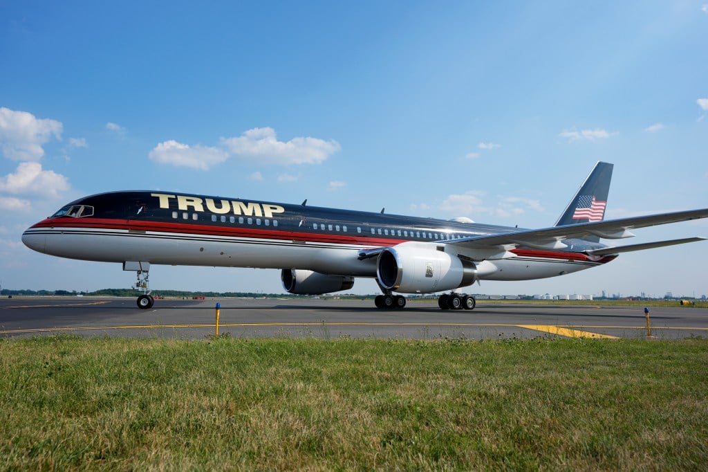 Donald Trump's plane makes emergency landing in Montana