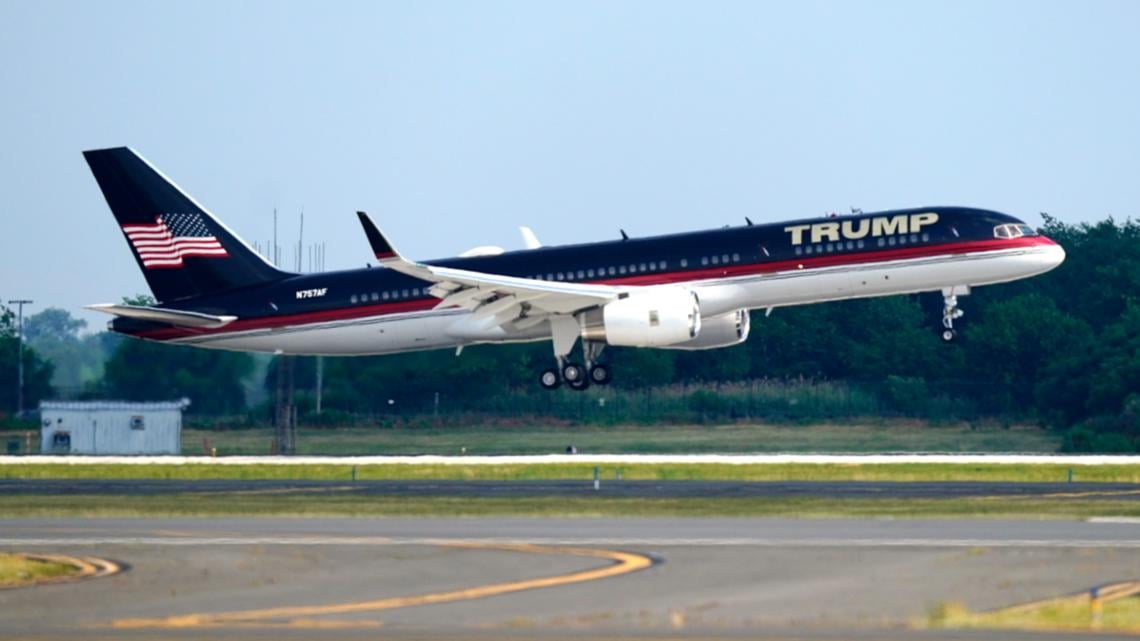 Trump plane diverted, lands safely on way to Montana rally