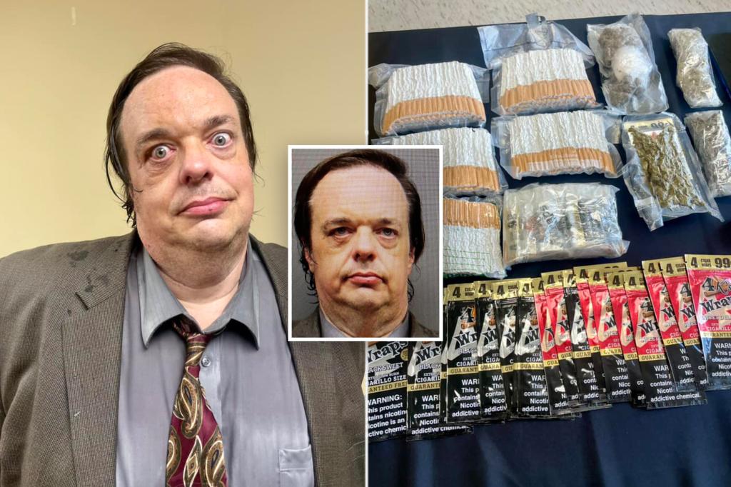 Mississippi attorney manic, wet after he's arrested for smuggling phones, drugs into prison