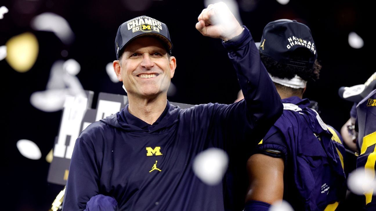 Jim Harbaugh to be Michigan's honorary captain for opener