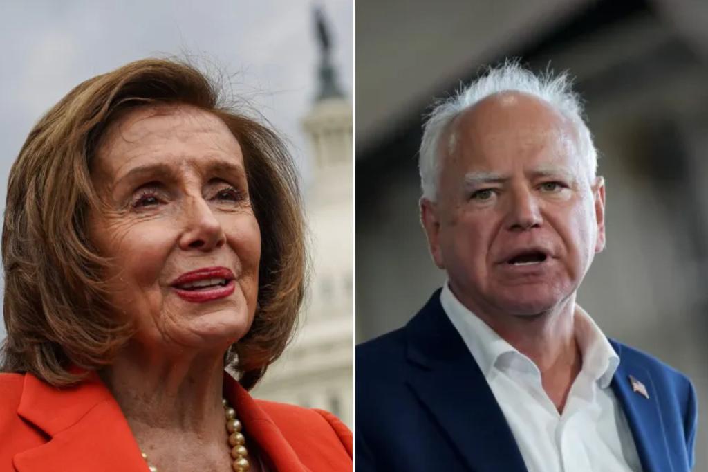 Pelosi once praised Walz for his service ‘on the battlefield’