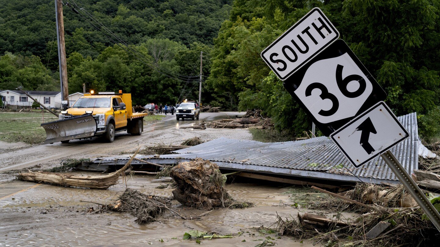 Debby finally moves out of the US, though risk from flooded rivers remains