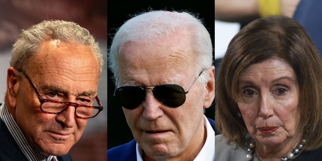 Schumer, Jeffries told Biden staying in the race would hurt Democrats in November: reports