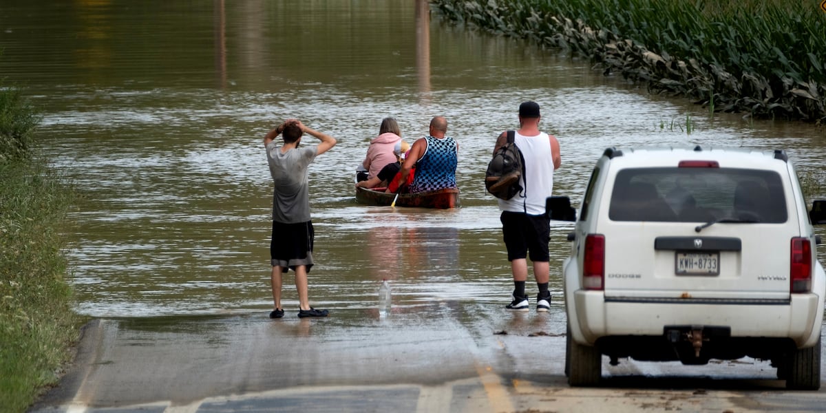 Debby finally moves out of the US, though risk from flooded rivers remains