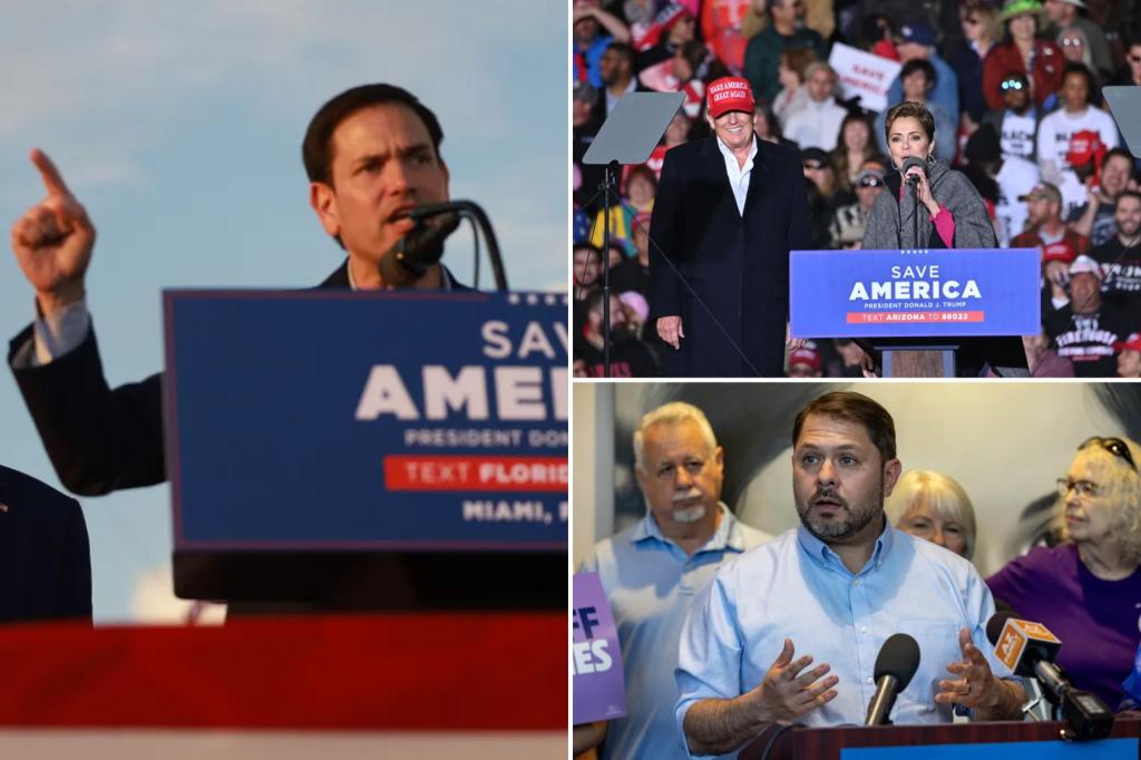 Sen. Marco Rubio endorses Arizona Republican Kari Lake in Senate race: 'Proven fighter'