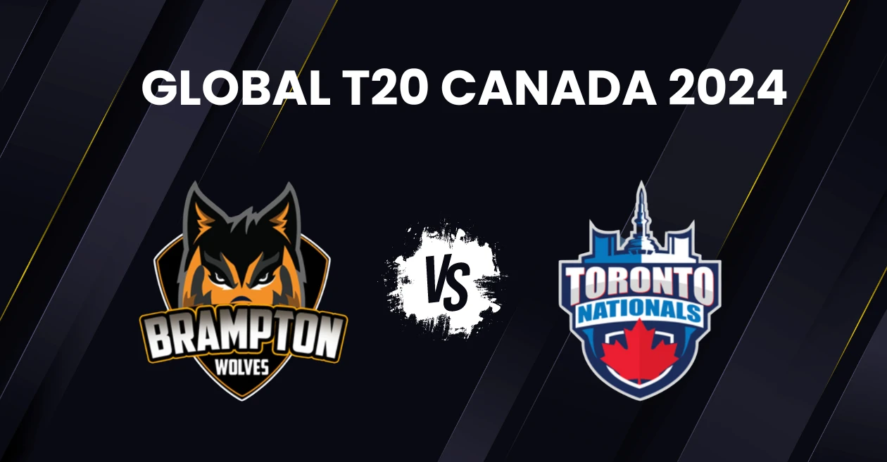 BRW vs TOR: Match Prediction, Dream11 Team, Fantasy Tips and Pitch Report | Global T20 Canada 2024 Qualifier 2, Brampton Wolves vs Toronto Nationals