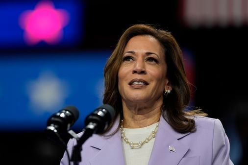 Kamala Harris, Tim Walz campaign in Las Vegas