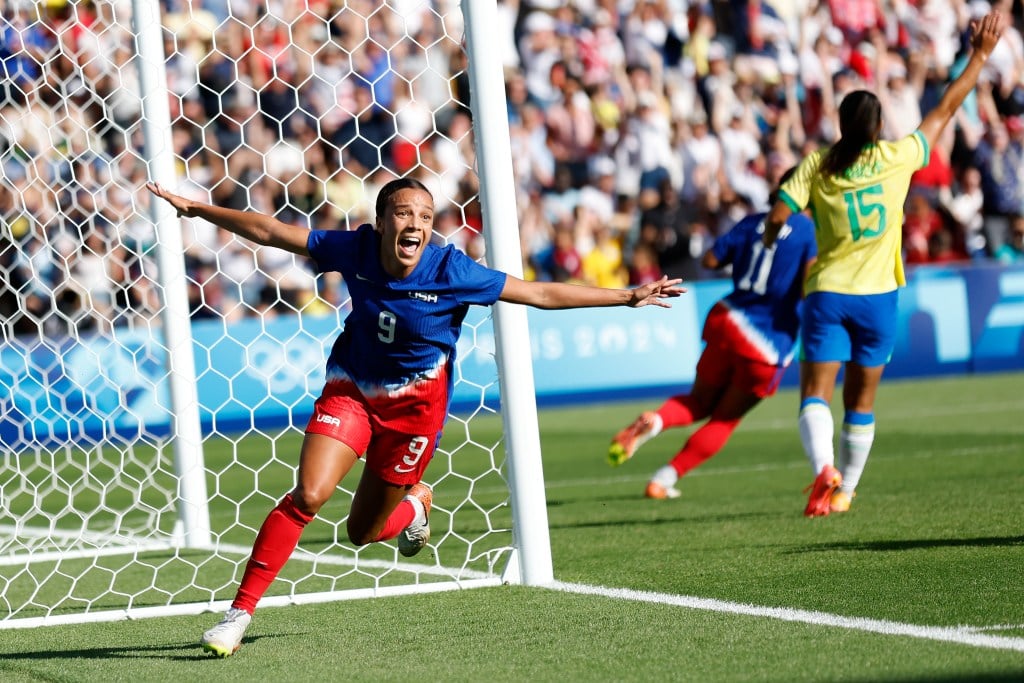 U.S. beats Brazil for gold medal in women's soccer