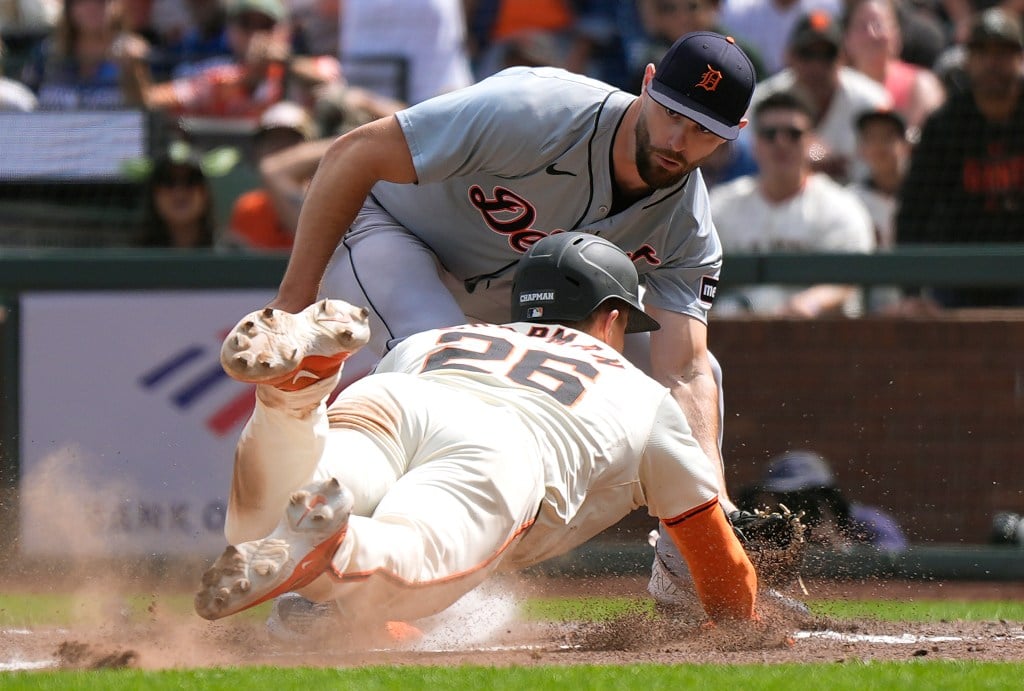 Baserunning proves costly as SF Giants can’t complete sweep of Tigers