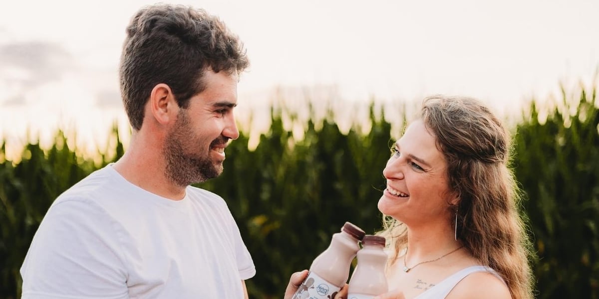 Wisconsin couple highlights Kwik Trip love story in engagement photos