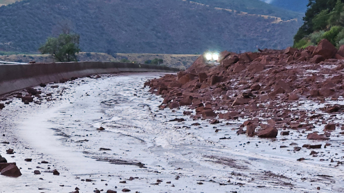 Mudslide shuts down Colorado Highway on the Western Slope