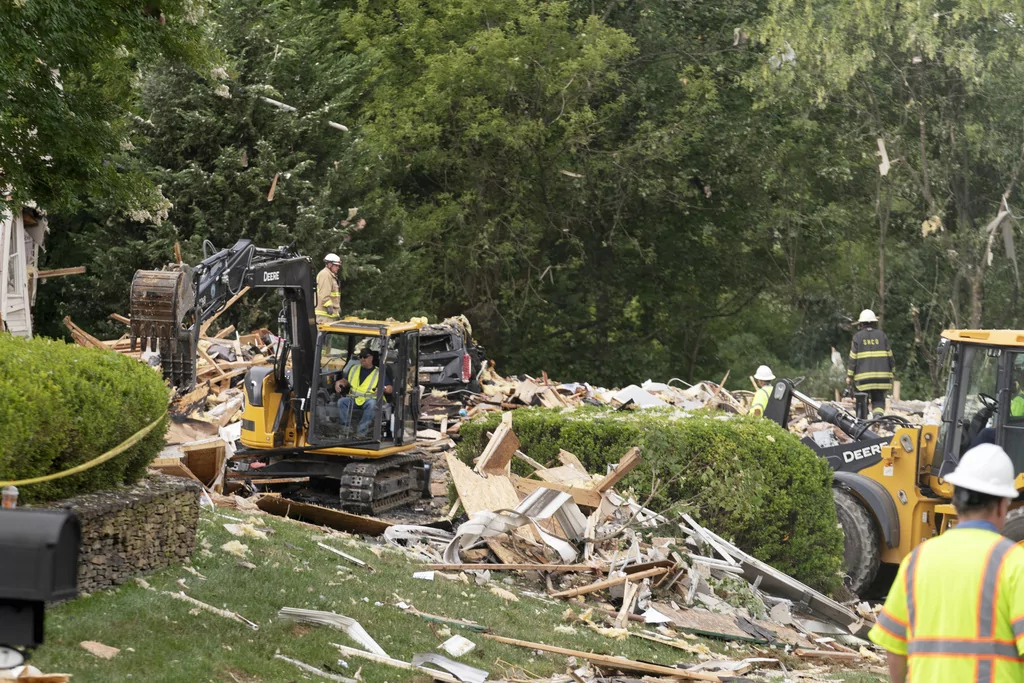 House explosion in Maryland kills 2 and damages nearby homes