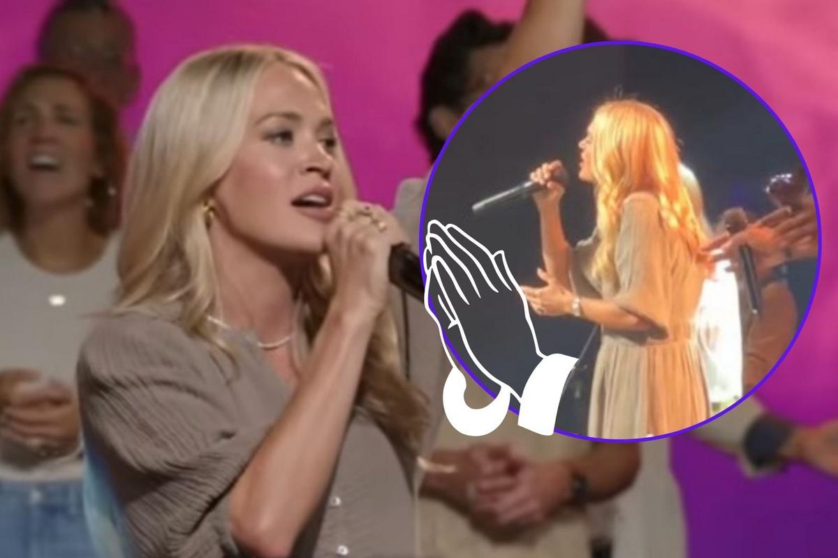 Carrie Underwood Leads Worship at a Local Church, Sounds Flawless