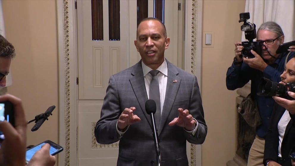 WATCH: Kamala Harris is 'exciting the country,' Rep. Jeffries says