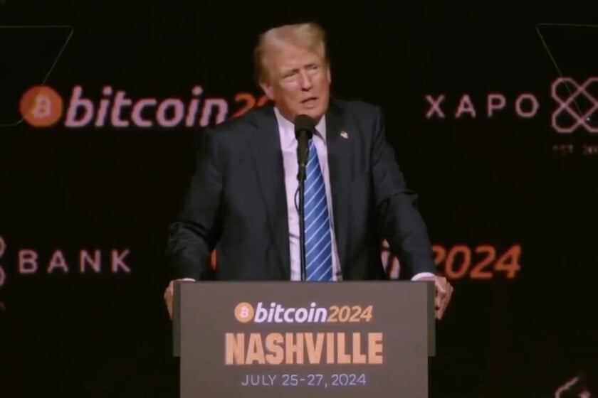 Trump promete convertir Estados Unidos en la cuna de las criptomonedas: "nunca vendáis vuestros bitcoins"