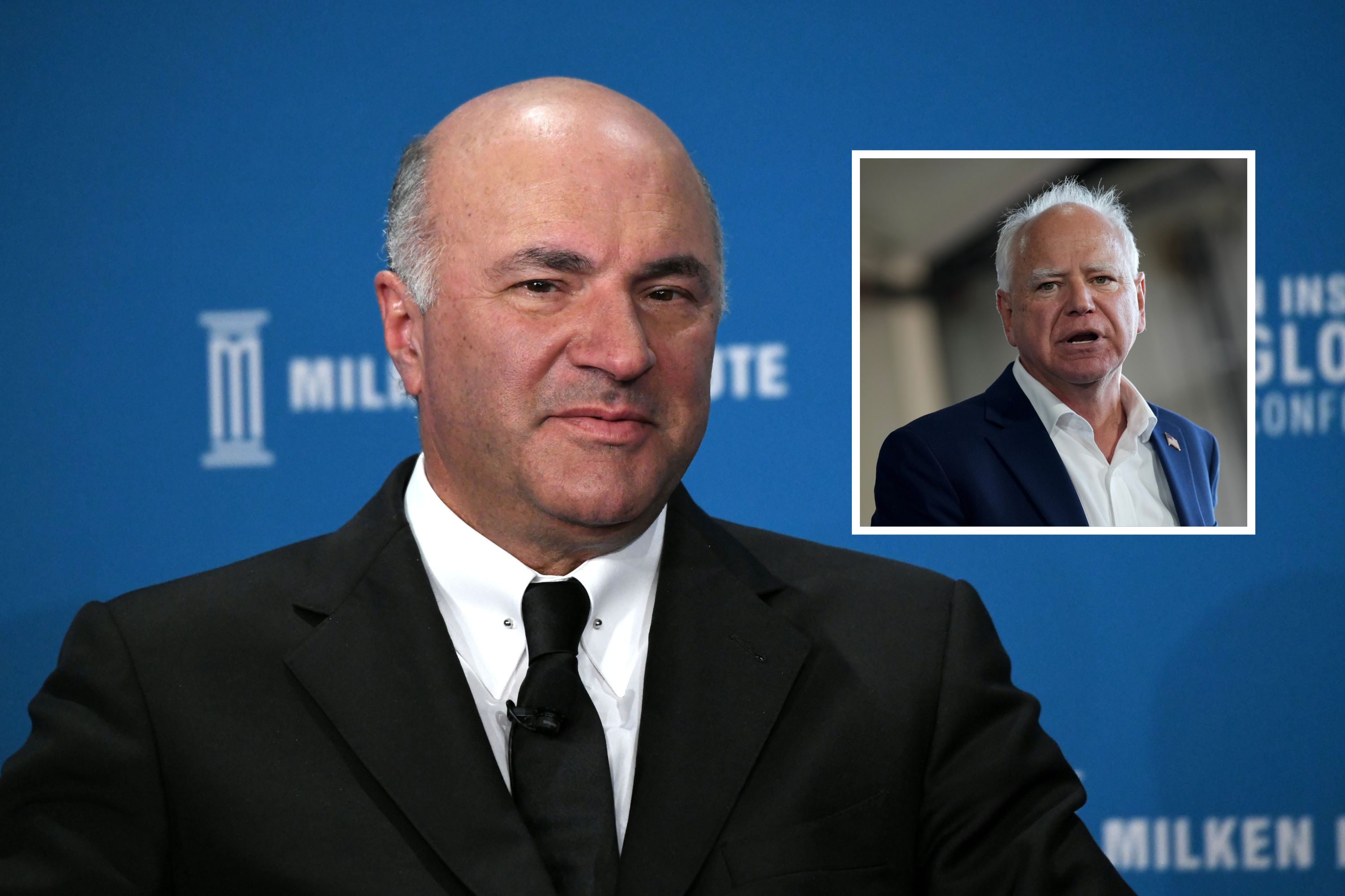 Kevin O'Leary Says Tim Walz Caused People to Flood Florida, Texas