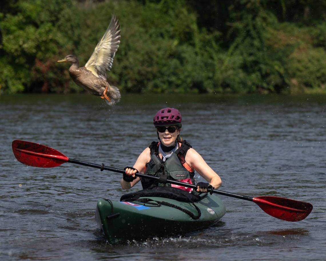 See triathletes race along the American River as historic event returns to Sacramento area