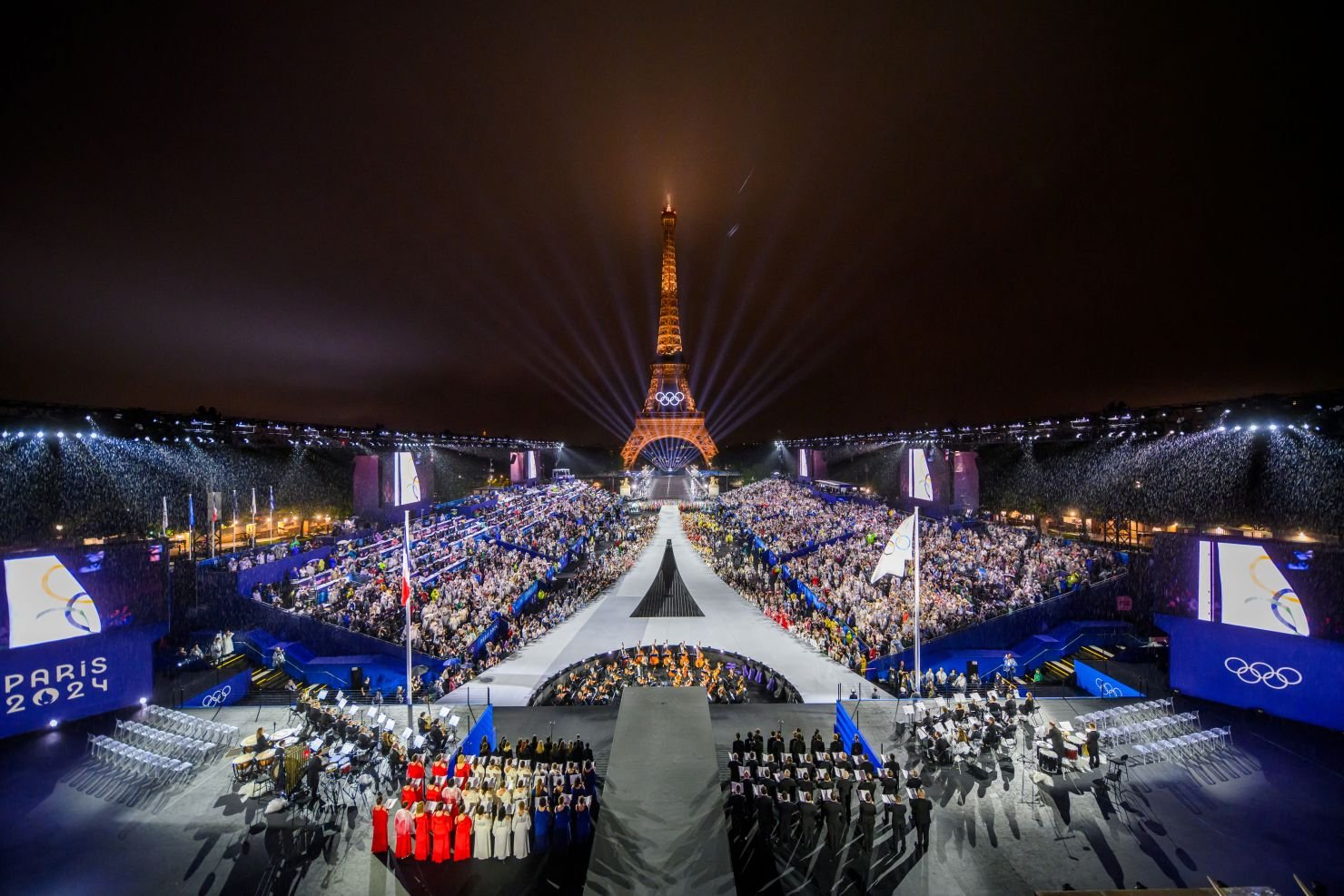 Hình ảnh: Lễ khai mạc Olympic 2024 ở Paris, Pháp