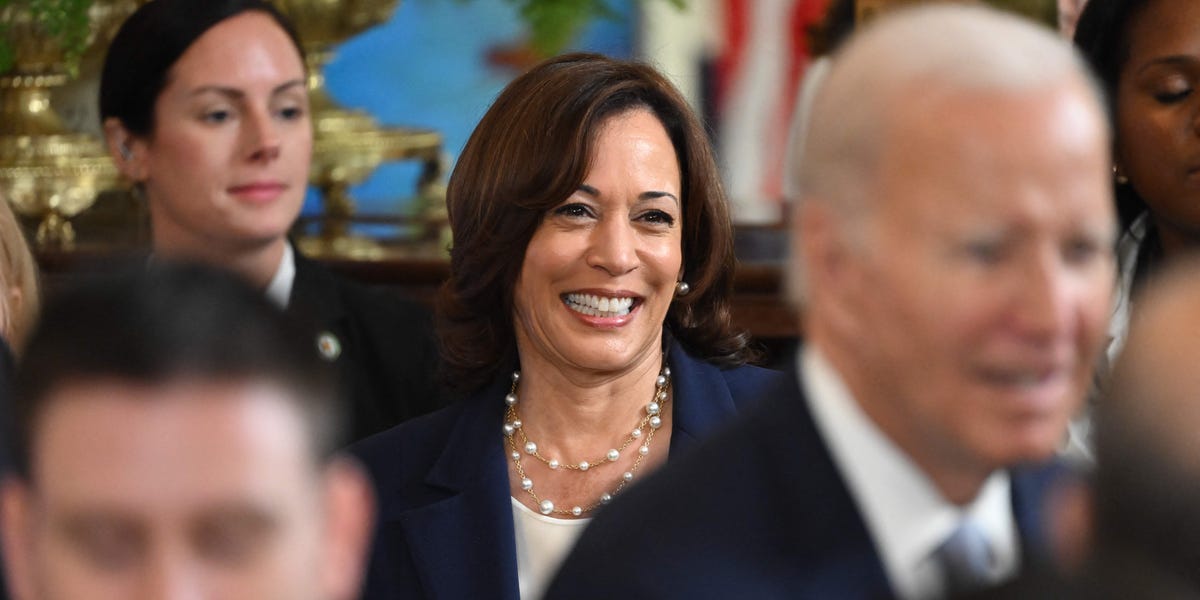 Kamala Harris says Biden stepping down is a 'selfless and patriotic act' and asserts her intention to win the Democratic nomination