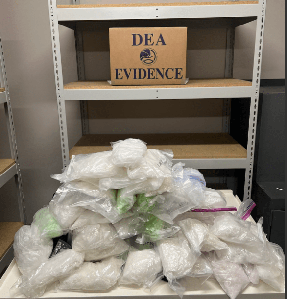 Roanoke man arrested after drug investigation leads to seizure of over 59 lbs. of alleged Methamphetamine