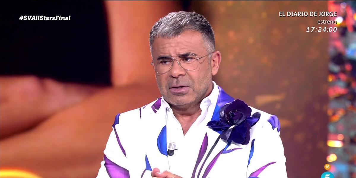 Jorge Javier se ruboriza ante lo sucedido en la final de 'Supervivientes': "Ha habido lengua"