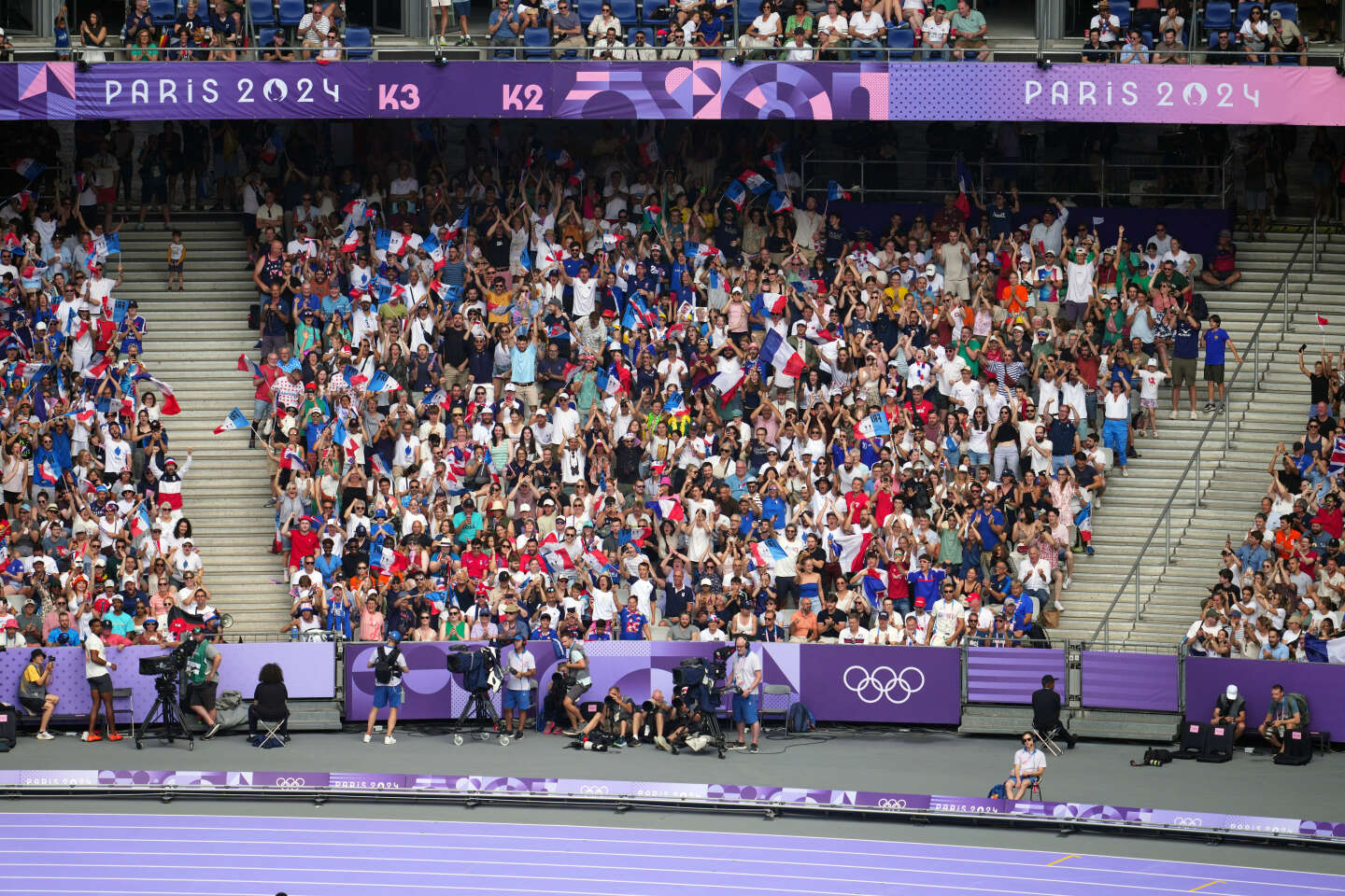 Athlétisme aux JO 2024 : au Stade de France, l’heure de gloire des athlètes tricolores, qu’importe la performance