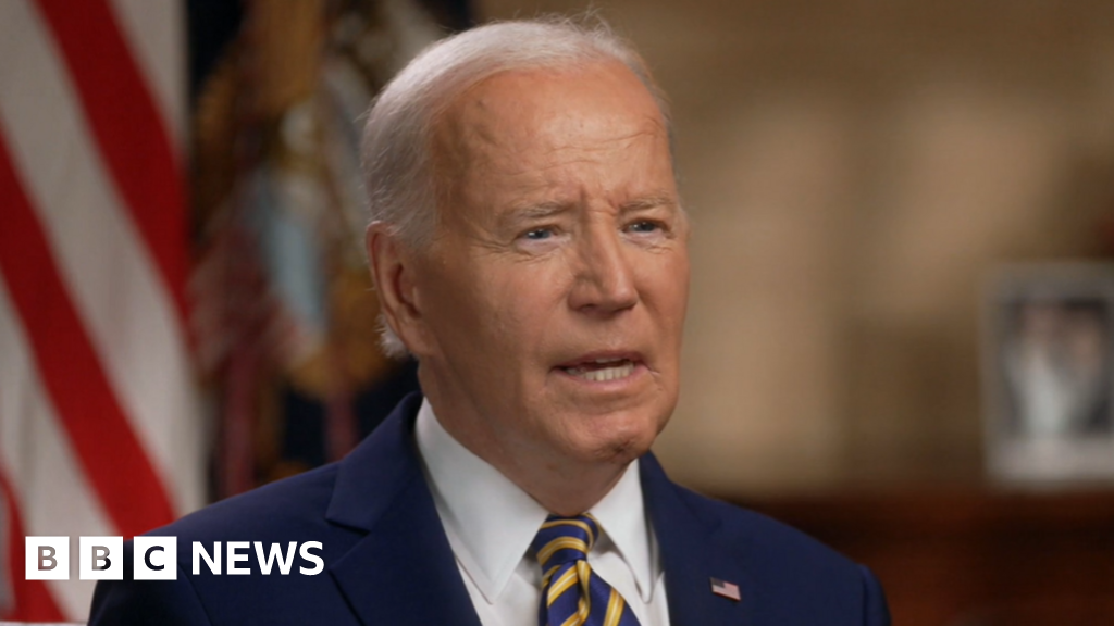 Biden explains why he dropped out of White House race