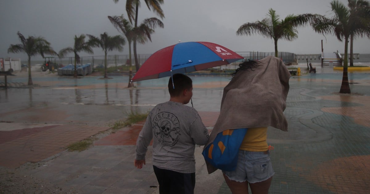 Depression becomes Tropical Storm Debby as it aims at Florida's Gulf Coast