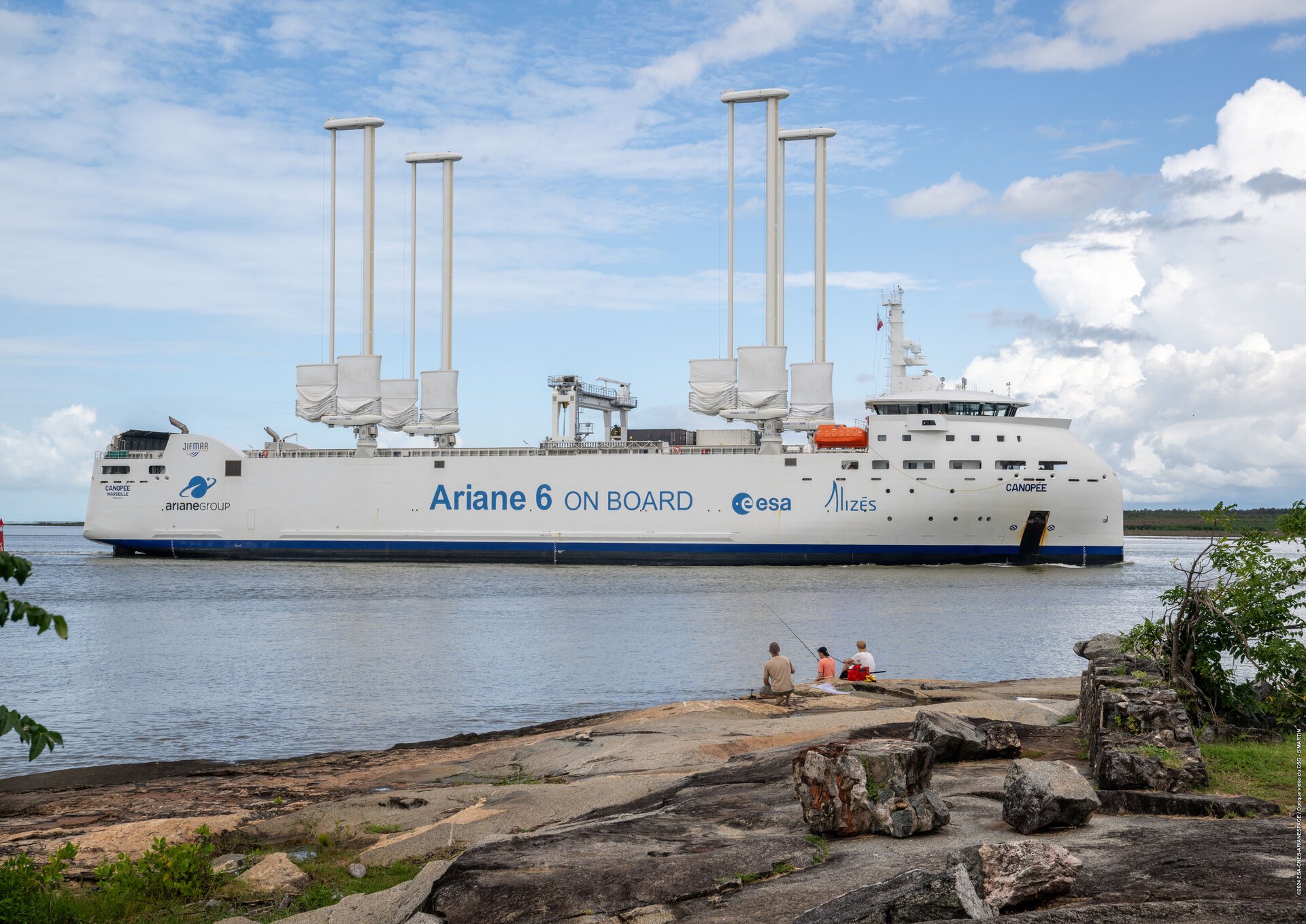 Sentinel-2C arrives in French Guiana