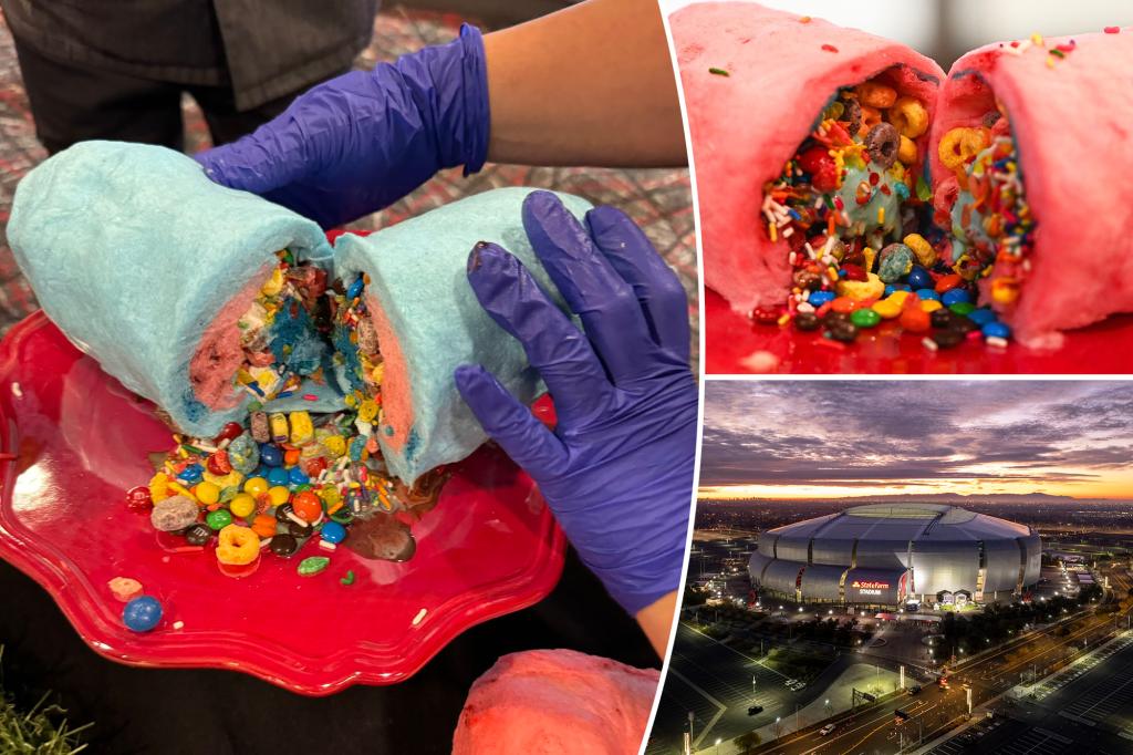 ‘Cotton candy burritos’ are America’s latest deliciously horrifying stadium food