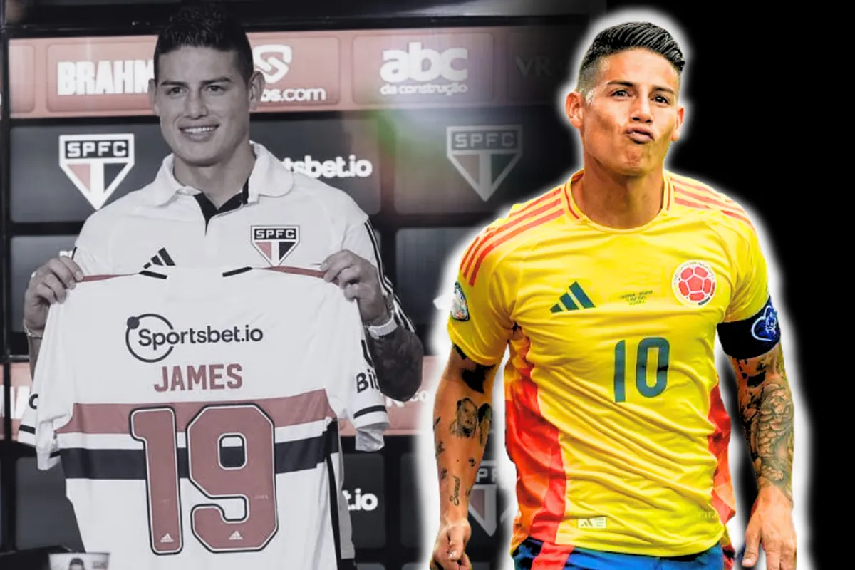 James sale, sin pena ni gloria, del São Paulo: espera volver a liga top de Europa impulsado por Colombia