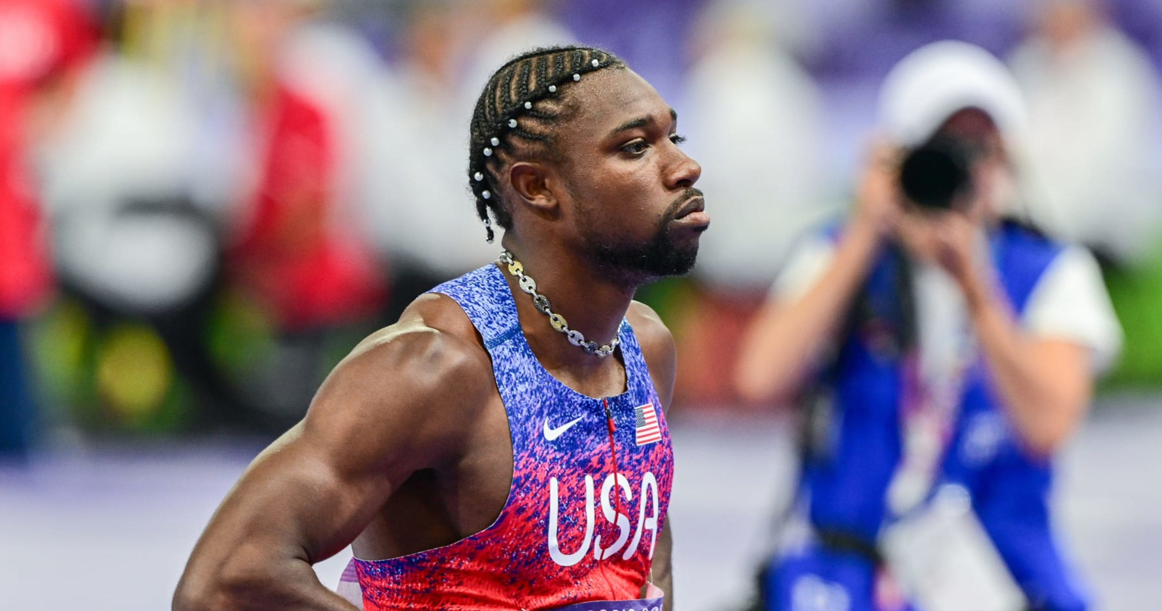 USA's Noah Lyles and Men's Olympic Track and Field 200M Qualifying Results