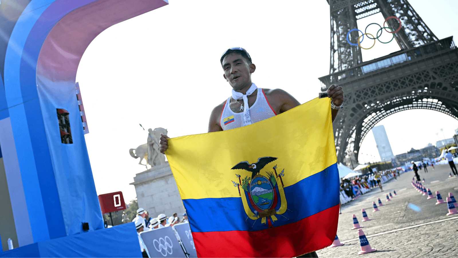 ¿Quién es el ecuatoriano Daniel Pintado? El nuevo oro olímpico en marcha atlética que emociona a su país