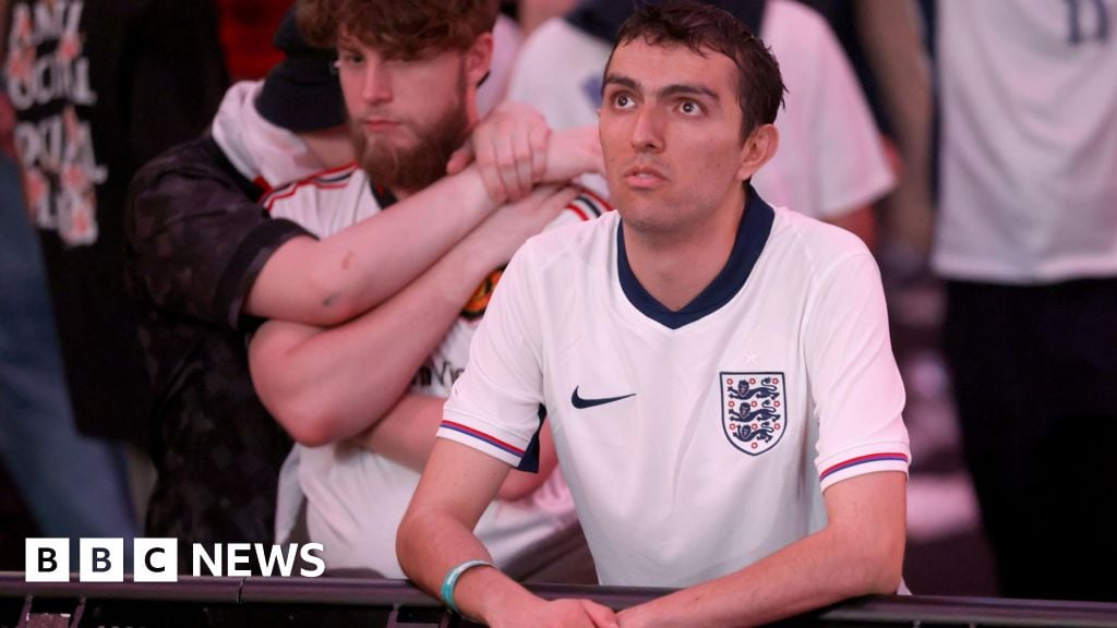 England fans solemn after Euros dream is scratched