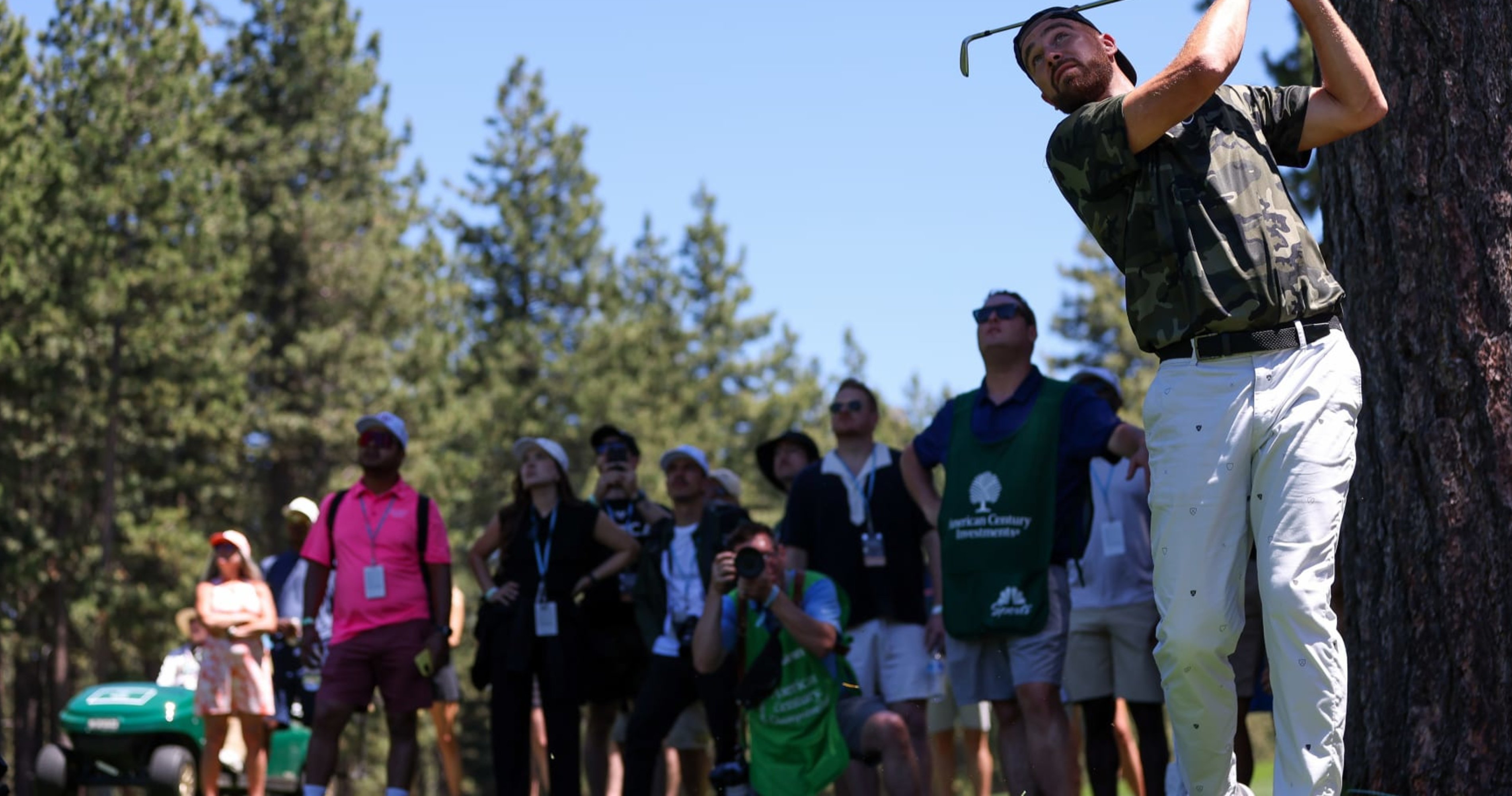 American Century Golf: Aaron Rodgers, Travis Kelce Day 1 Tee Times, TV Schedule