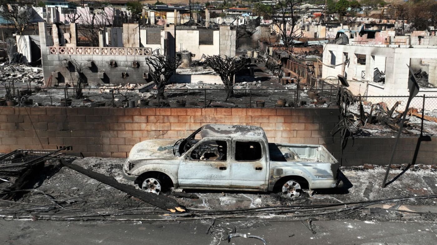 A year after Maui’s deadly fires, the hills are still filled with flammable grass