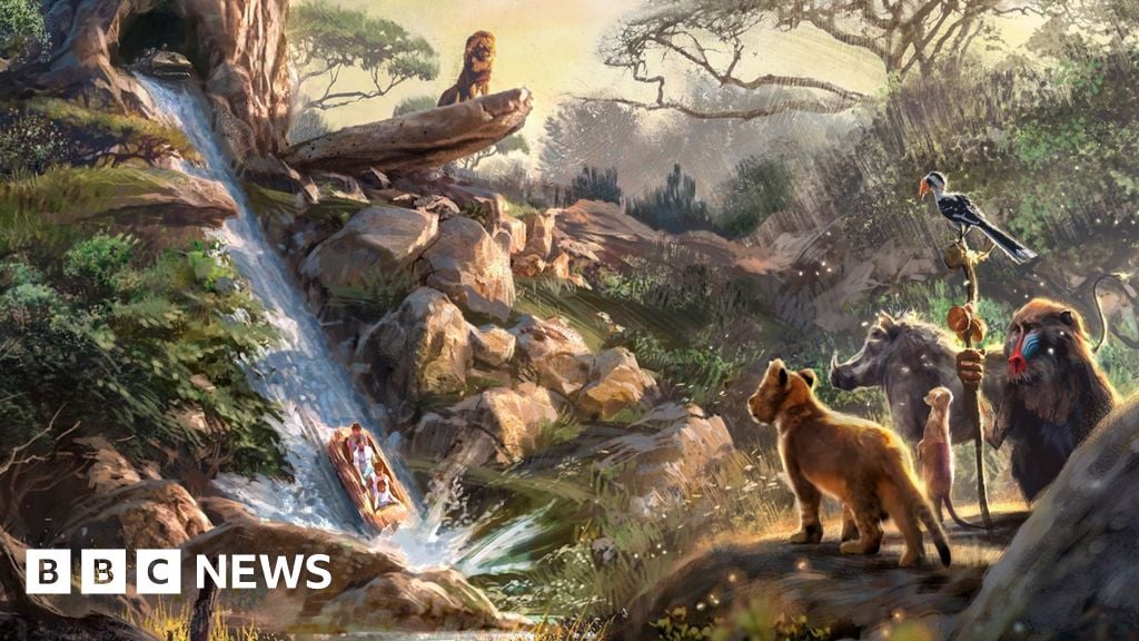 Disney unveils new Lion King ride for Paris park