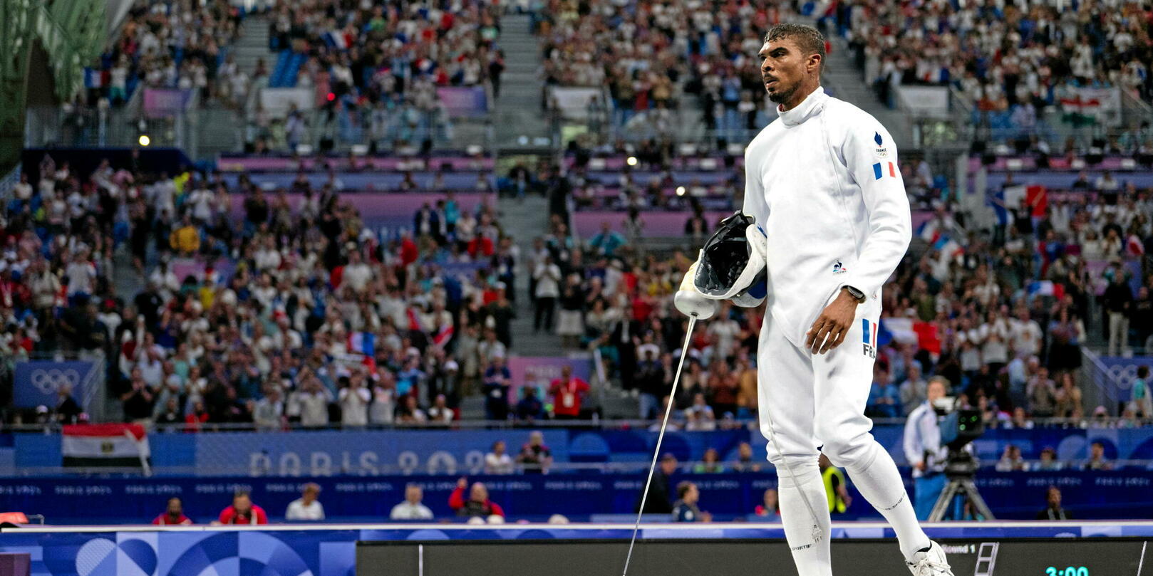 JO 2024 : l'escrimeur Yannick Borel remporte la médaille d'argent