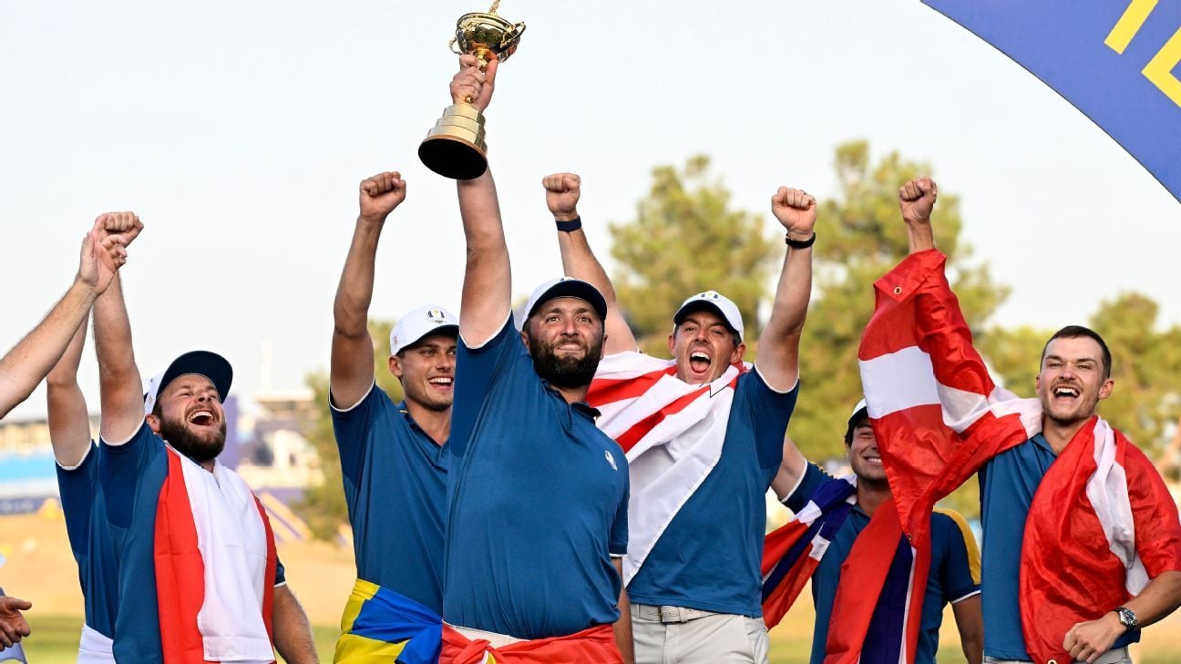 European Ryder Cup team reconfigures qualifying