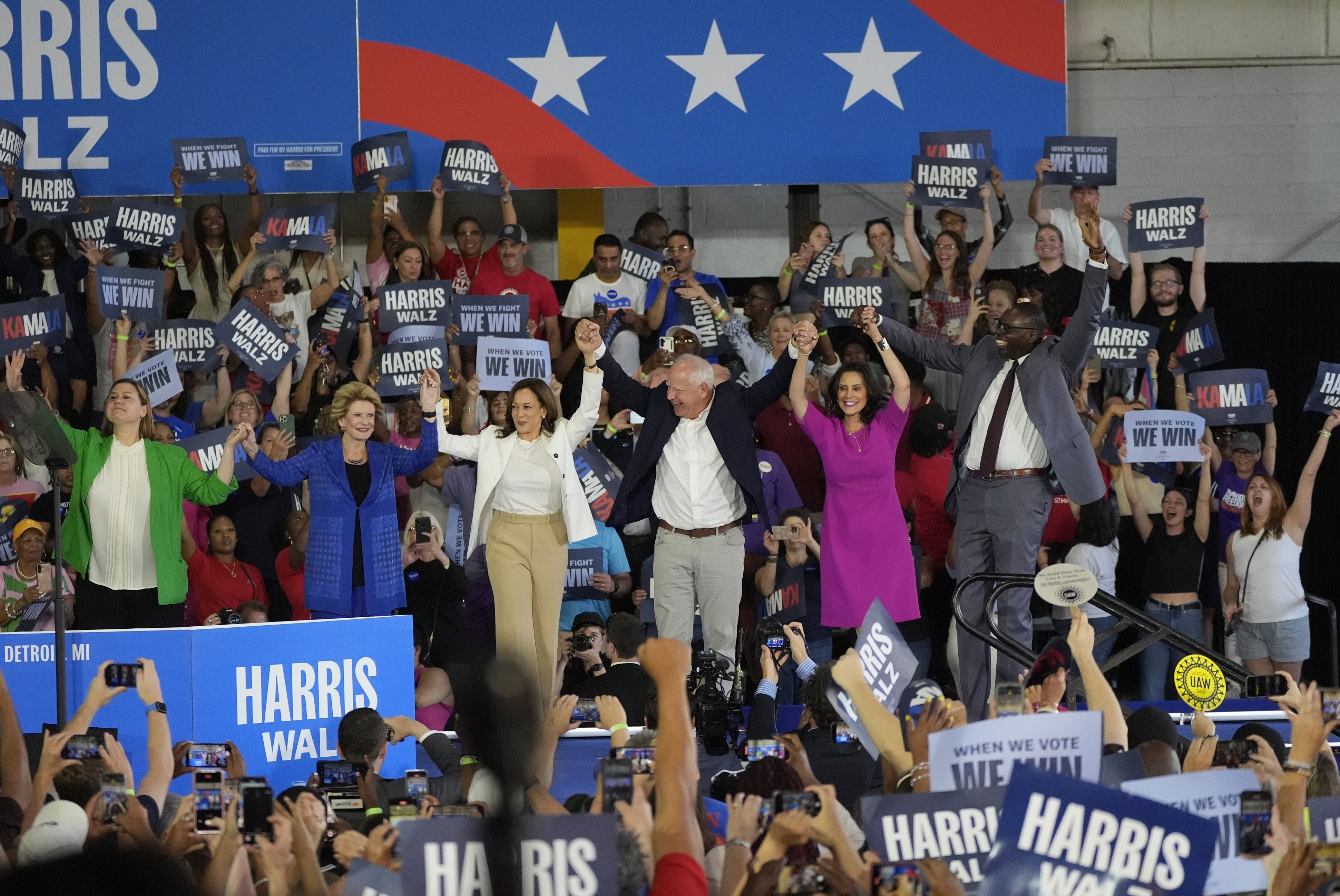 Kamala Harris Campaign Hits Back At Trump In Crowd-Size Feud: 'Low Energy?'