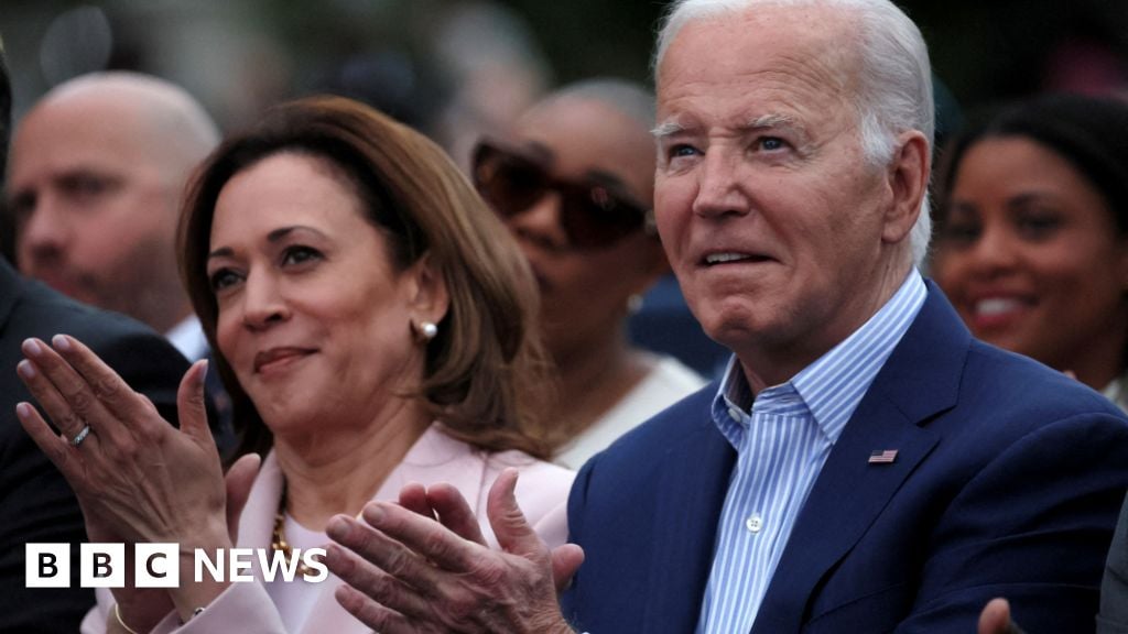 Biden tells staff leaving race was 'right thing to do'