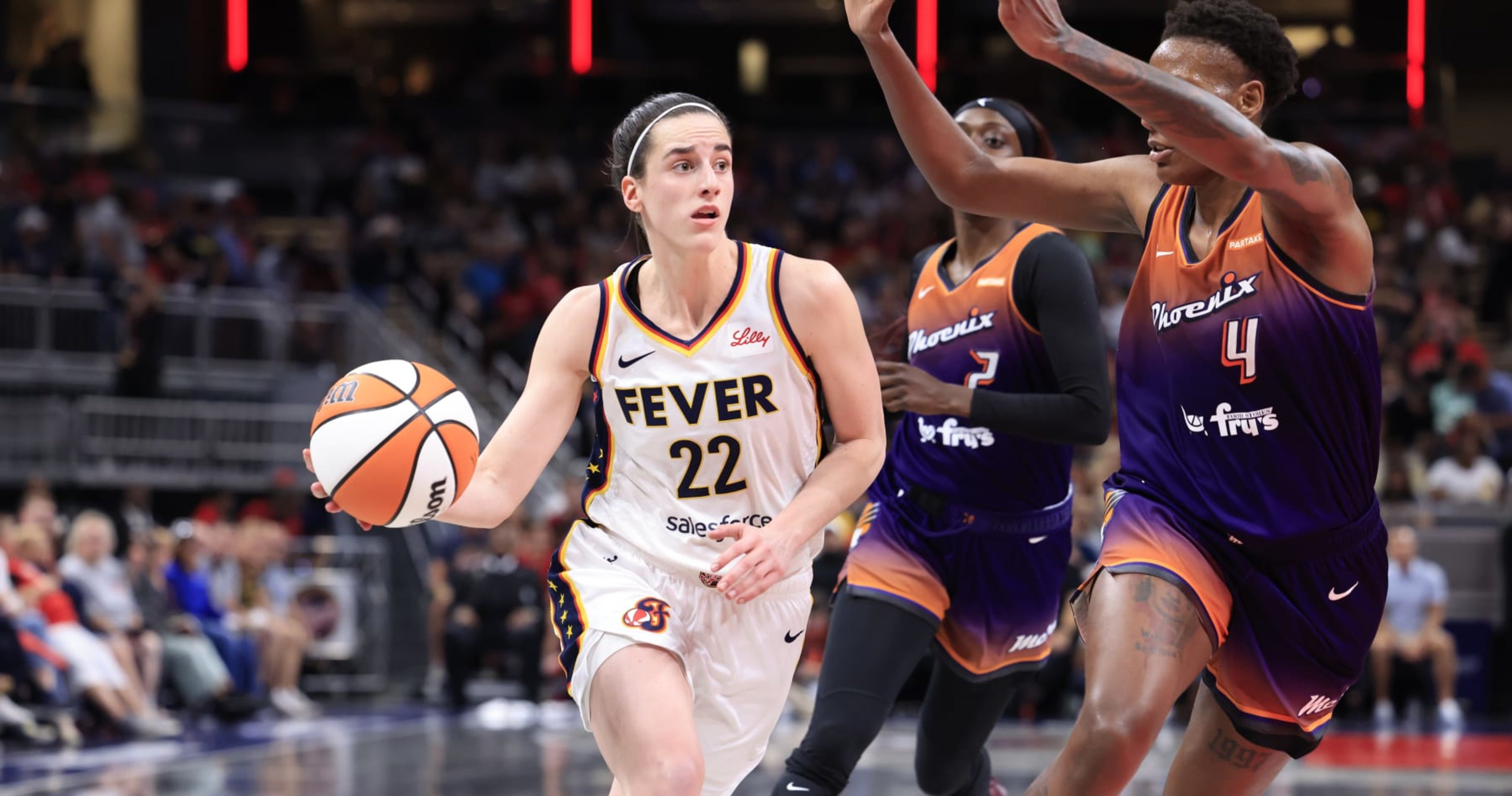 Caitlin Clark Praises Fever's 'Aggressive' Play in Win vs. Brittney Griner, Mercury