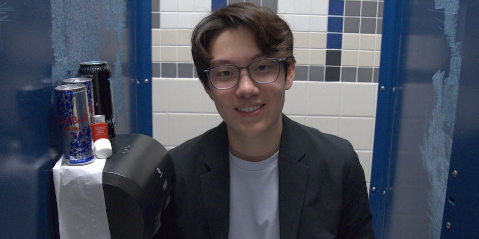 I raised $1 million for my tech startup by taking Zoom meetings in my high-school bathroom