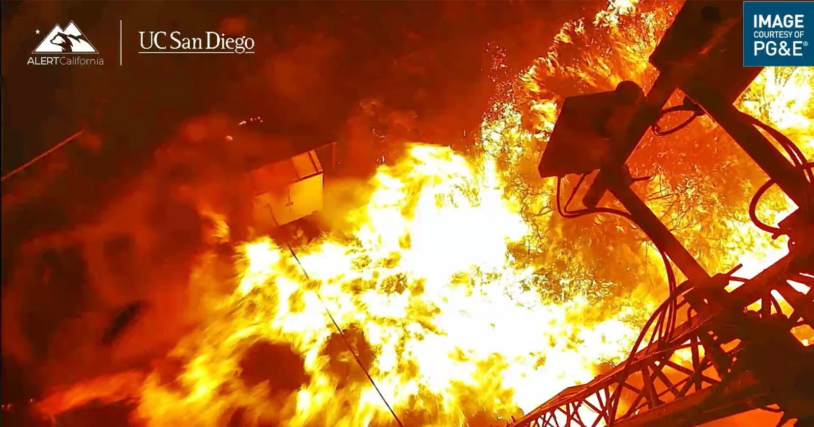 Wildfire Camera Captures Itself Getting Consumed by California’s Raging Park Fire