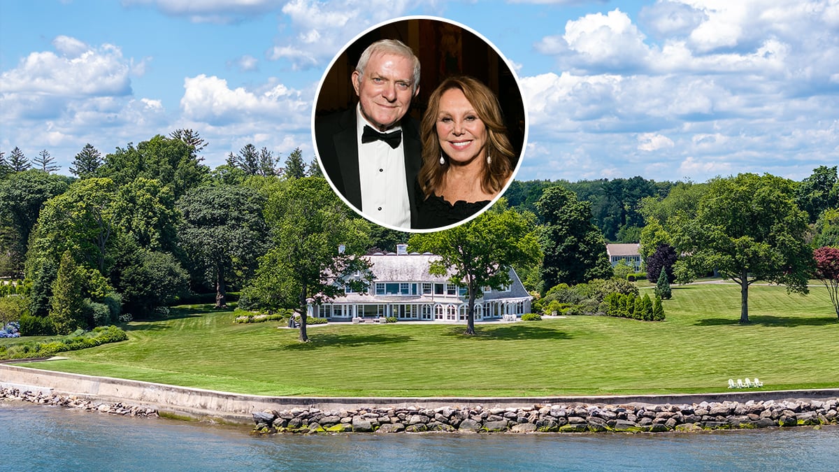 Marlo Thomas and Phil Donahue’s Former Connecticut Hideaway Lists for a Record $27.5 Million